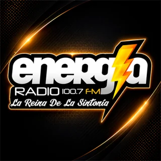 Logotipo de Energía Radio 100.7 FM