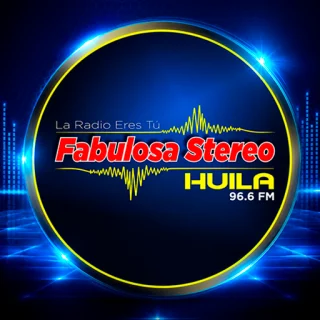 Logotipo de Fabulosa Stereo Huila 96.6 FM